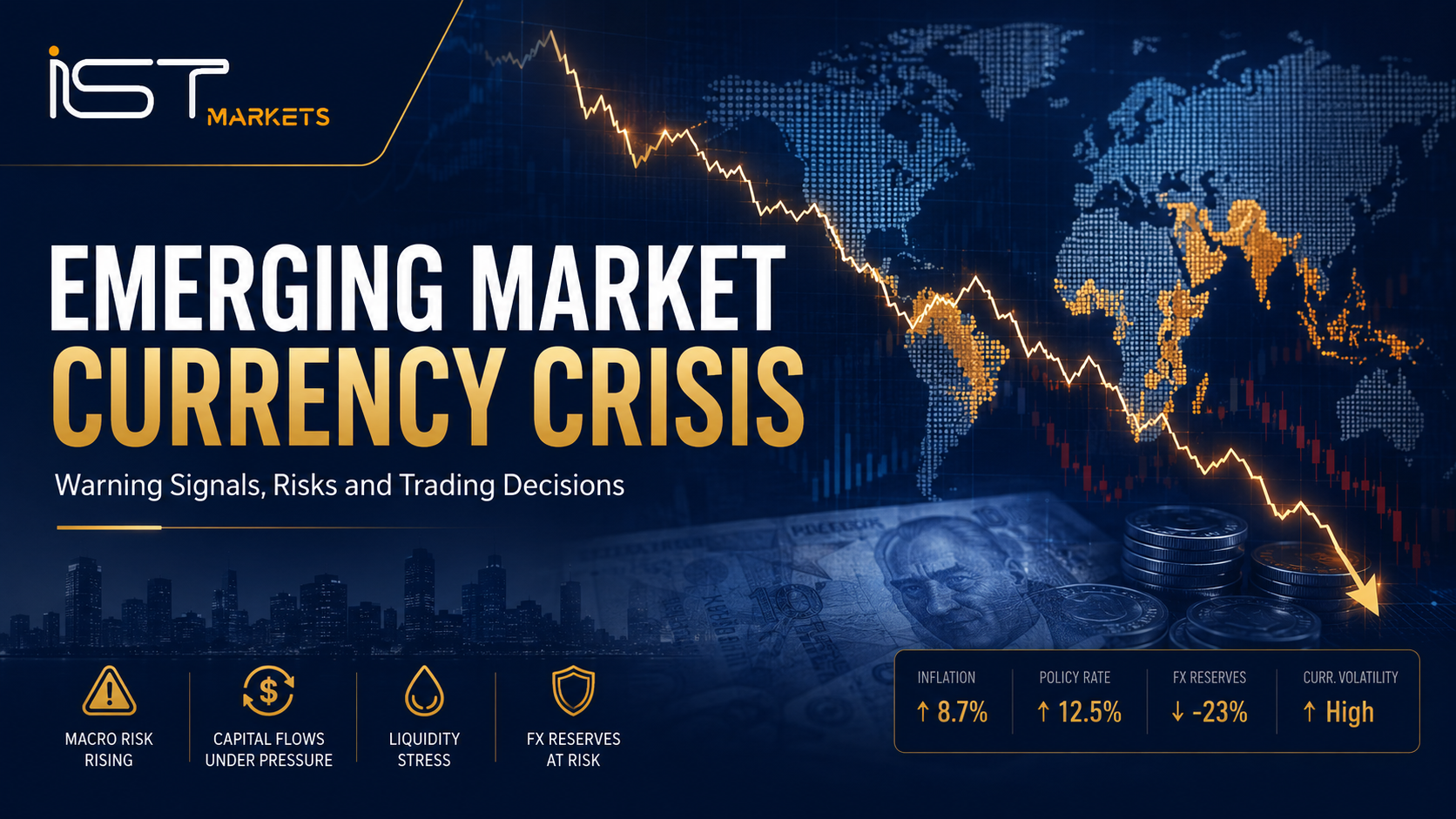 Emerging Market Currency Crisis: Warning Signals, EM Forex Risks and Trading Decisions