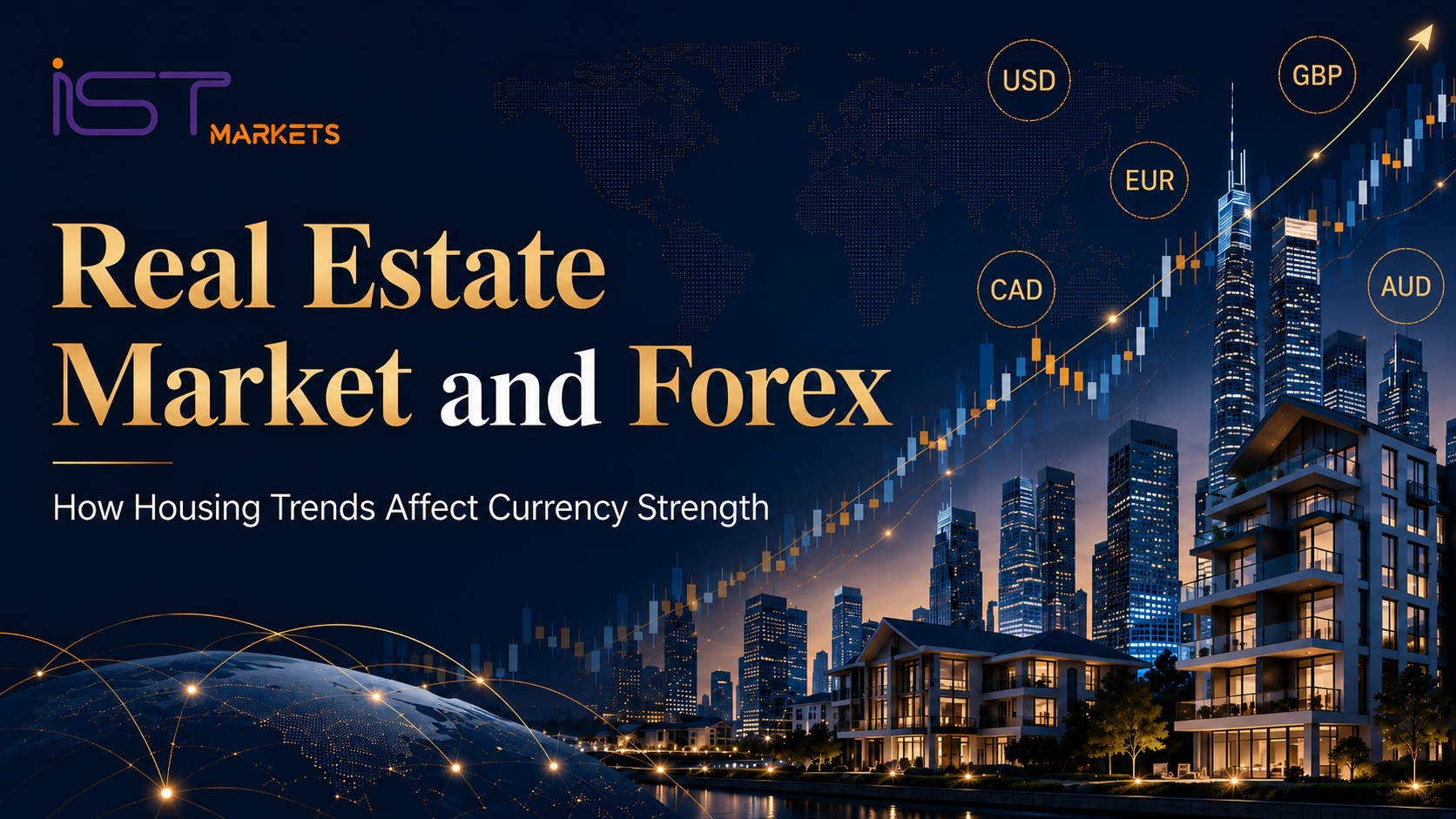 Real Estate Market and Forex: Currency Strength Guide