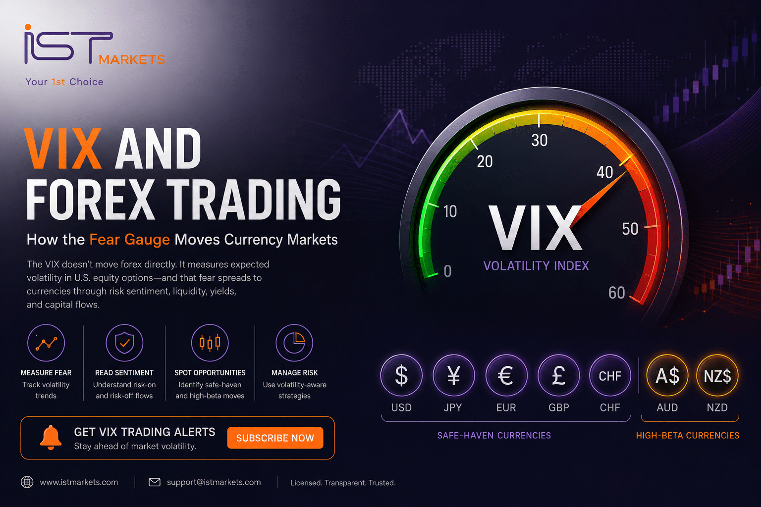 VIX and Forex Trading: How the Fear Gauge Moves Currency Markets