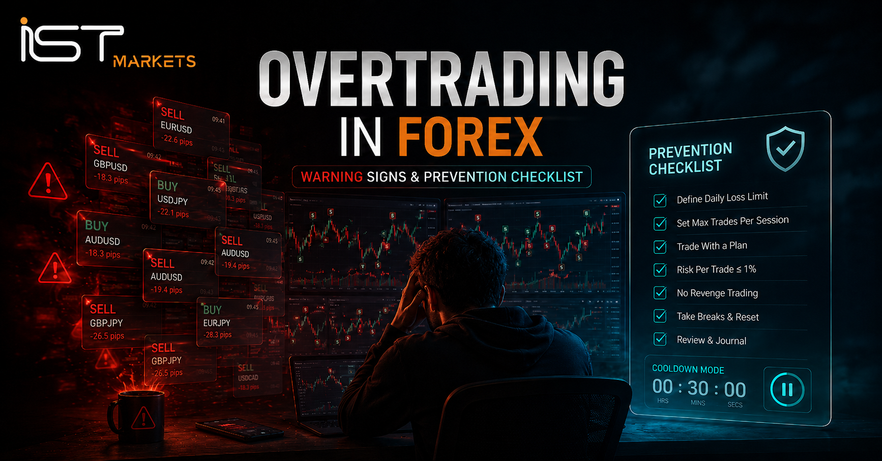 Overtrading in Forex: Warning Signs, Causes and Prevention Checklist